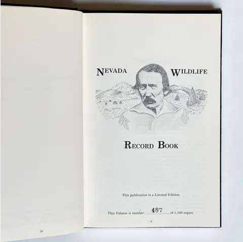 Nevada Wildlife Record Book