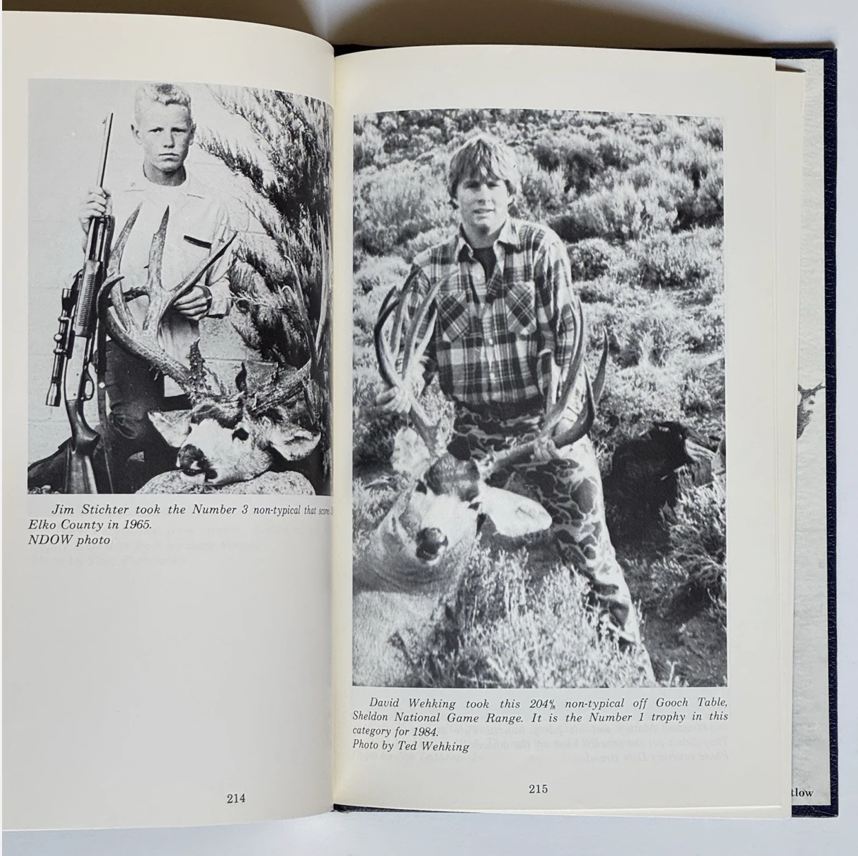 Nevada Wildlife Record Book