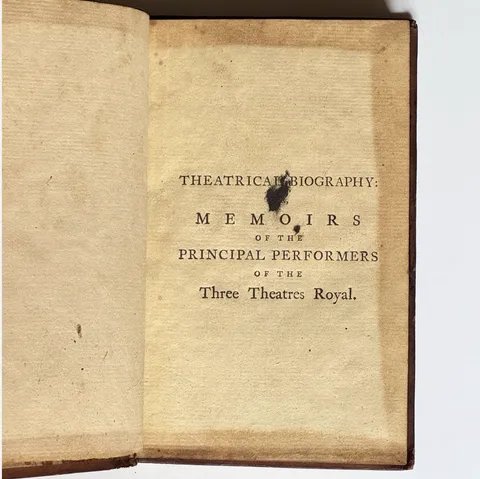 Theatrical Biography