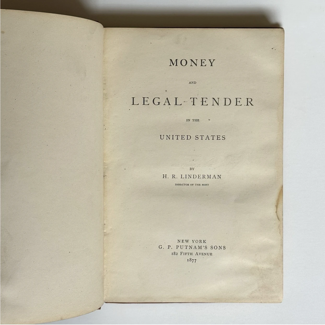 Money And Legal Tender