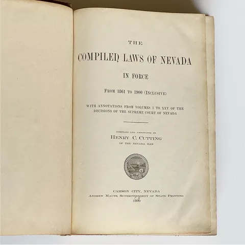 The Compiled Laws of Nevada