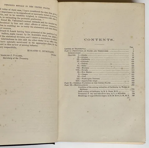 Report of the Director of the Mint