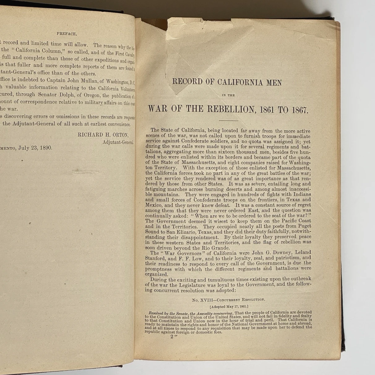 Records of California Men in the War of the Rebellion