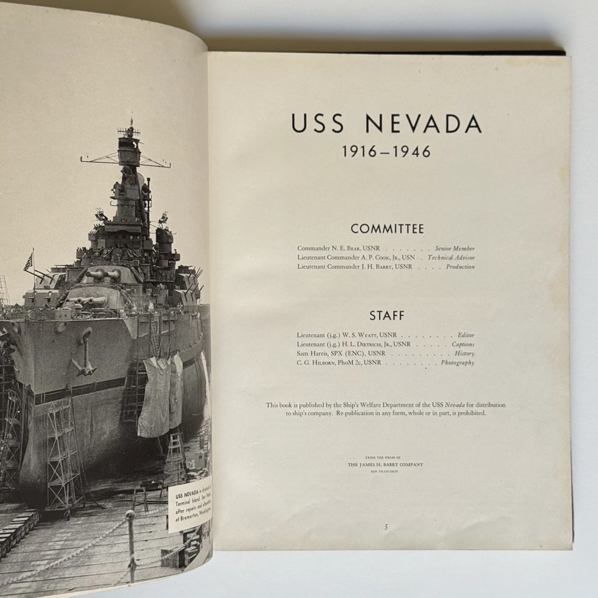 USS Nevada 1916-1946