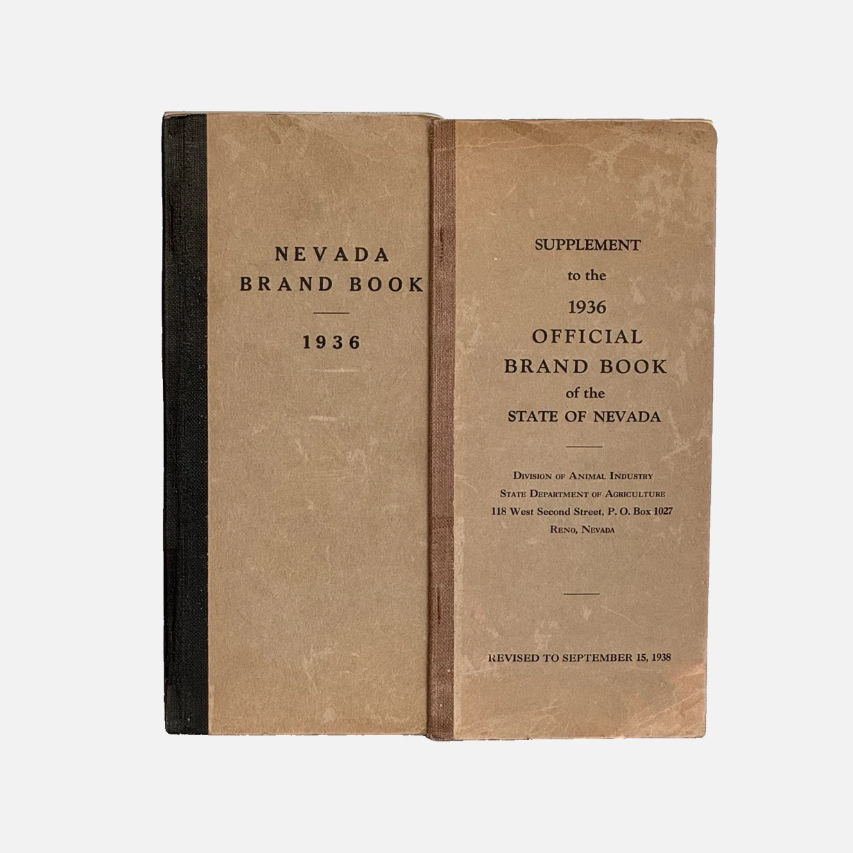 Official Brand Book of the State of Nevada
