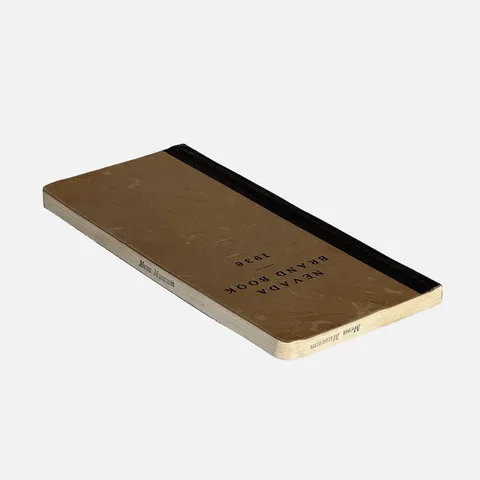 Official Brand Book of the State of Nevada