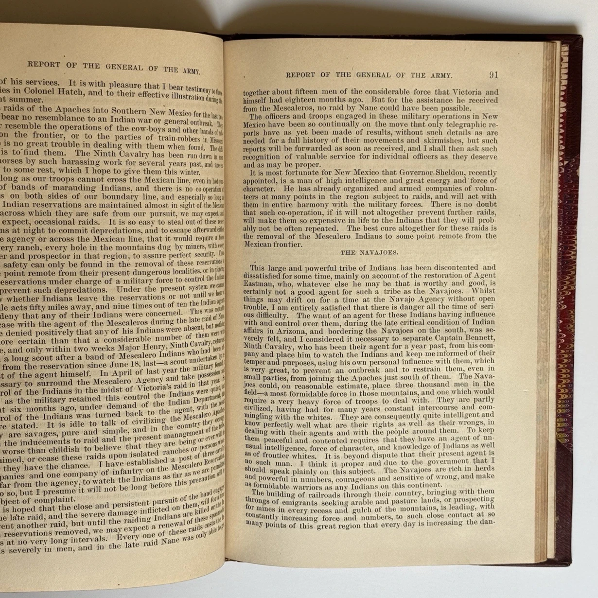 Annual Report of the General of the Army to the Secretary of War