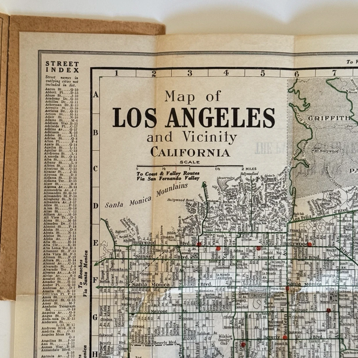 Maps, Los Angeles and the Pacific-Southwest