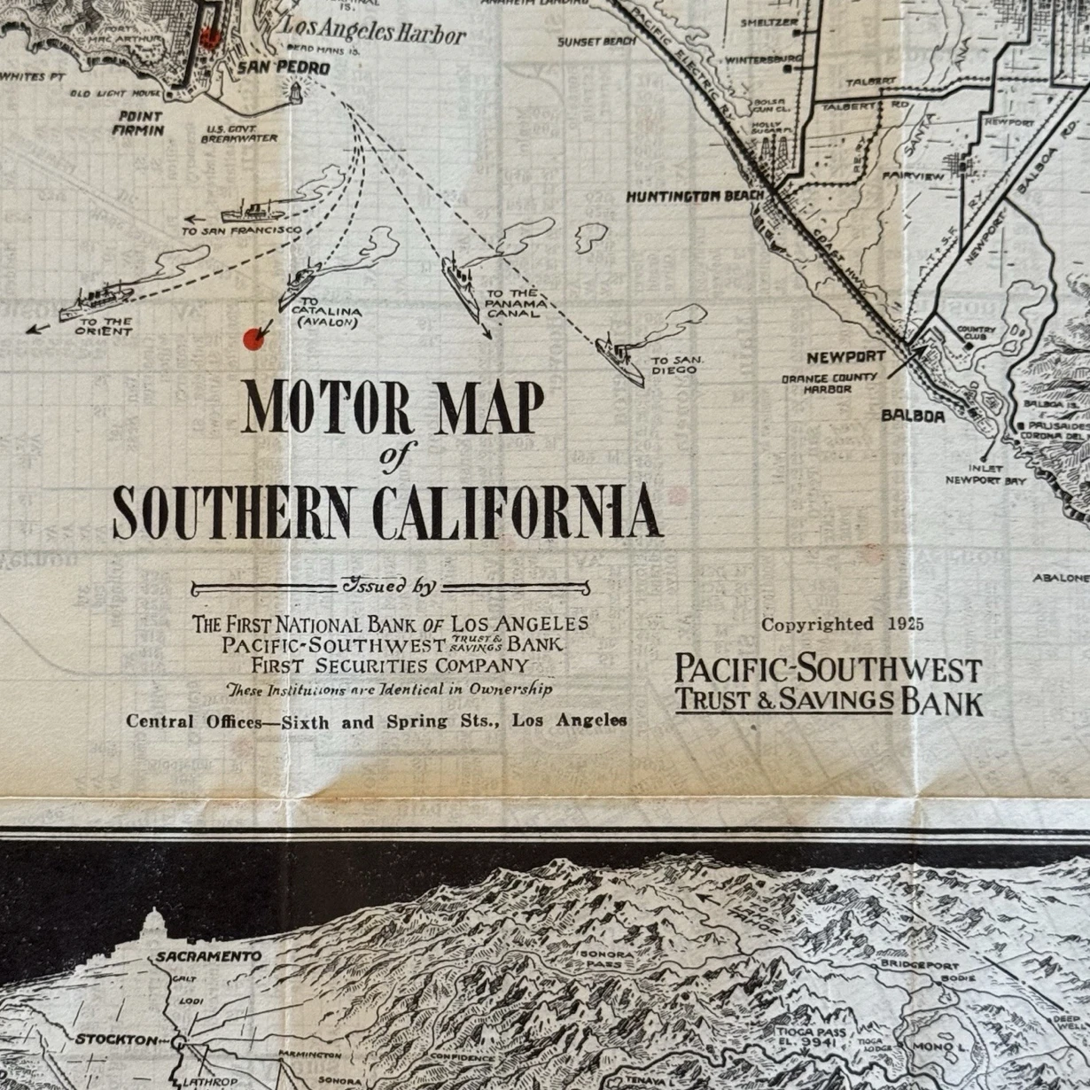 Maps, Los Angeles and the Pacific-Southwest